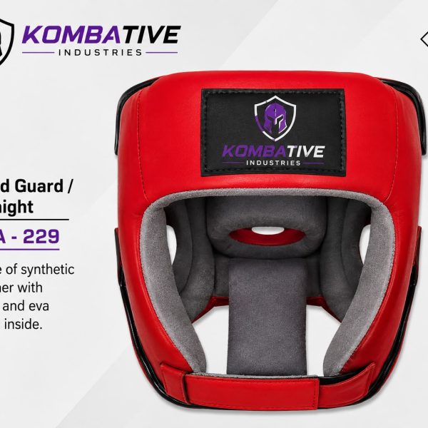 Head Guard KPA-229 – Protective Headgear for Martial Arts & Combat Sports