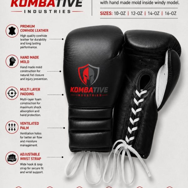 Boxing Gloves KBX-307 – Protective Boxing Gloves for Training & Combat Sports