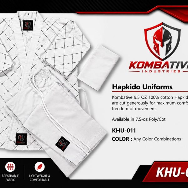 Hapkido Uniform KHU 011 – Professional Martial Arts Training Suit