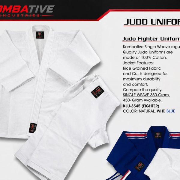 Judo Uniform – Professional Judo Gi for Martial Arts Training & Competition