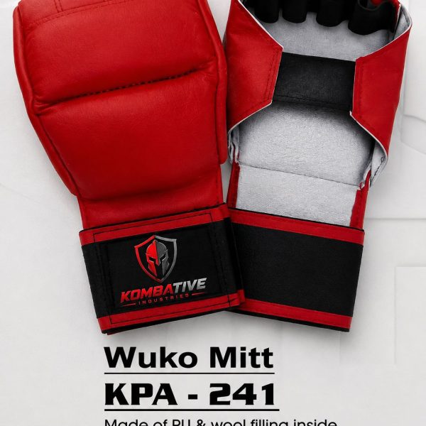 WUKO Mitt KPA-241 – Karate Training Mitts for Martial Arts & Sparring